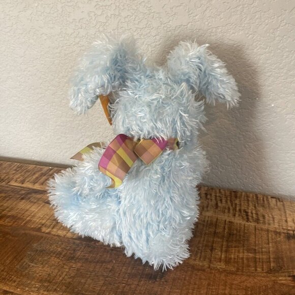 E&J CLASSIC BUNNY PLUSH Blue RABBIT EASTER Bow Floppy Ears Tags Target 2005 - Picture 5 of 7